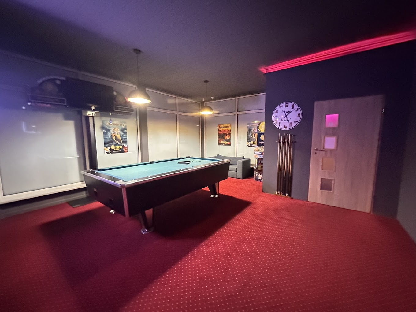 Billard in der Spielhalle Thiendorf